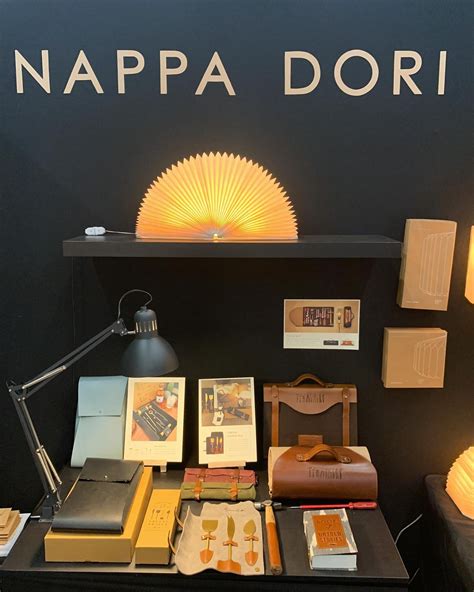 Nappa Dori showcases leather goods at Maison et Objet trade show in Paris