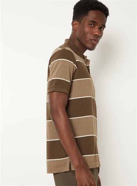 Buy Men Striped Polo T-shirt Online at just Rs. 699.0 - 1000016380018 ...