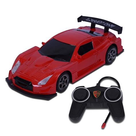 Roadburner Invador 1:22 Scale Full Function Remote Control Car (Red ...