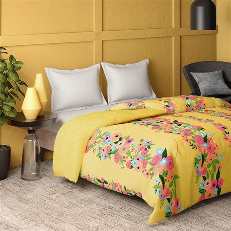 Buy PORTICO Marvella Cotton Printed Double Comforter from Portico at ...