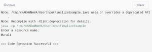 Empty Finalizers Java Sample 的图像结果