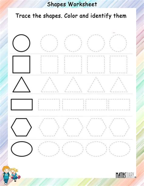 Image result for Grade 1 Math Shapes Worksheets