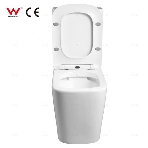Europe Australia Rimless Porcelain Toilets Close Coupled Luxury Toilet ...