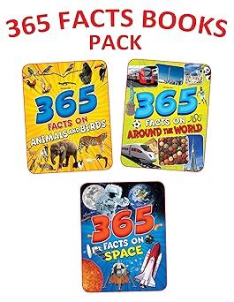 365 Facts Books Pack for Children Age 7 -15 Years |A Set of 3 Books ...