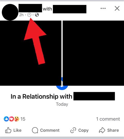 Does anyone know what the Clock symbol means on a relationship status ...