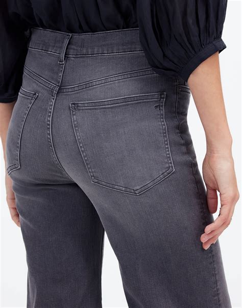 Flared Wide-Leg Crop Jeans | Madewell