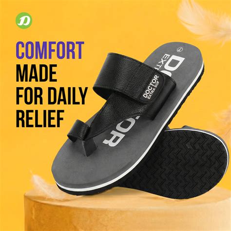 DOCTOR EXTRA SOFT D-26 Men's Flip Flops — Orthopedic – Doctor Extra Soft