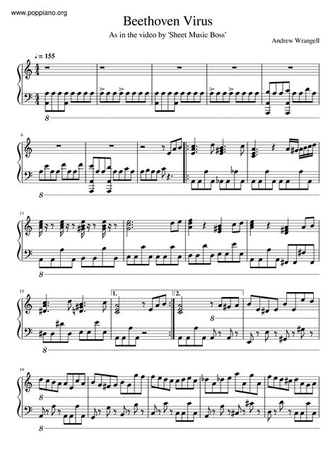 Diana Boncheva, BanYa-Beethoven Virus Sheet Music pdf, - Free Score ...