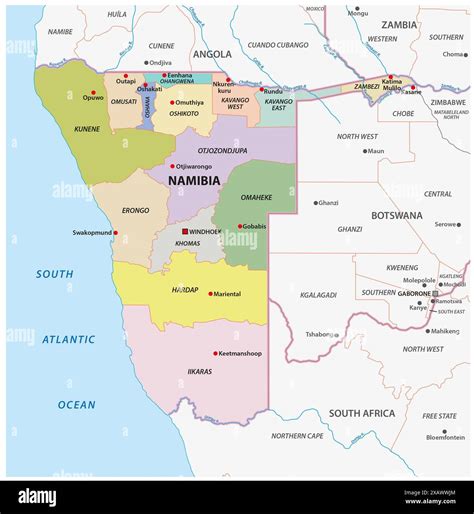 Namibian Map