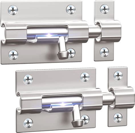 Heavy Duty Door Security Slide Latch Lock - Brushed Philippines | Ubuy