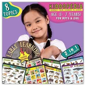 Buy KIDDOPEDIA My First Early Learning Library 4 Flexile Boards (2in1 ...