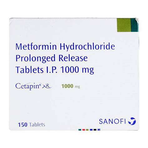 Cetapin XR 1000mg Tablet 15'S | ANJANI MEDICAL