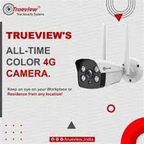 Trueview 3mp 4G Sim Based Bullet CCTV for Home, Shop, Office, Farm, and ...