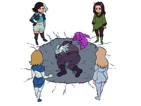 sue storm, bucky barnes, winter soldier, luna snow, dagger, and 1 more ...