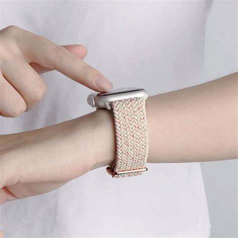 Maui Braided Loop Apple Watch Band - Star Unity / Rose Gold - The Salty Fox