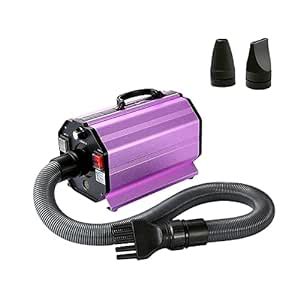 Emily Pets Stepless Adjustable Speed Pet Hair Force Dryer Dog ...