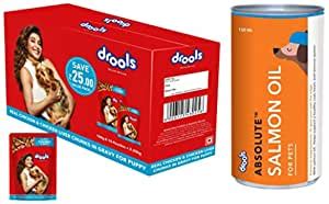 Drools Puppy Wet Dog Food, Real Chicken and Chicken Liver Chunks in ...
