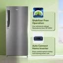 Haier 190 L Direct Cool Single Door 5 Star Refrigerator with Toughned ...