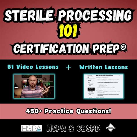 Free Sterile Processing Training 的图像结果