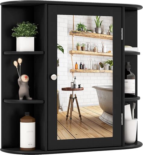 Tangkula Bathroom Medicine Cabinet with Mirror, Wall India | Ubuy
