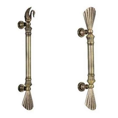 Door Point Brass Door Aldrop - Brass Wooden Design Door Handle ...