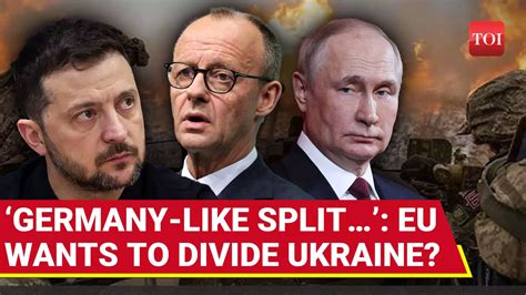'Split The Territory...': West Has New ‘Divide Ukraine’ Plan ...