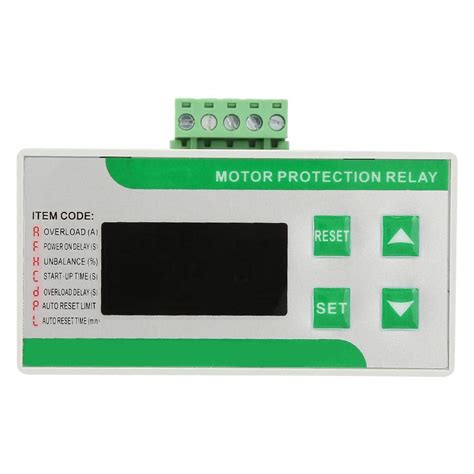 Motor Protection Relay, AC Digital Electric Motor Protector Overload ...