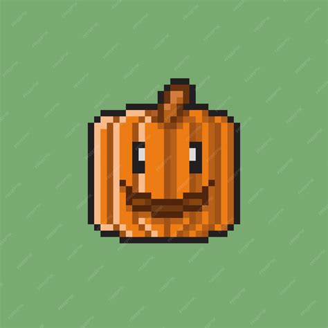 100+ Cute pumpkin pixel art Get ready for Halloween with adorable pixel ...