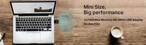TP-Link Ac1300 USB WiFi Adapter(Archer T3U)-2.4G/5G Dual Band Mini ...