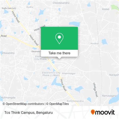How to Get to Tcs Think Campus in Bengaluru by Bus?