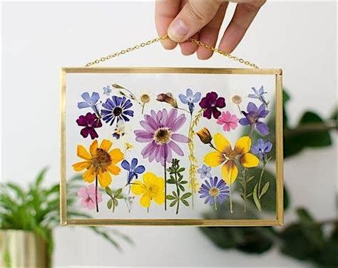 Pressed Frame Floral Design Class, Bank of Flowers, Menomonee Falls, 28 ...