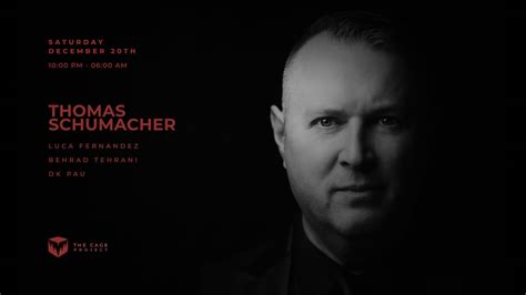 THE CAGE PROJECT: THOMAS SHUMACHER, 236 Clark Dr, Vancouver, BC V5L 3H3 ...