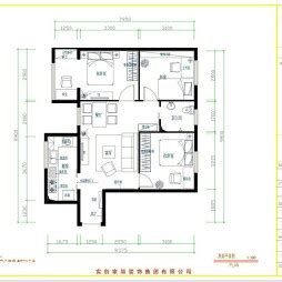 80平方房屋设计图-房天下装修效果图