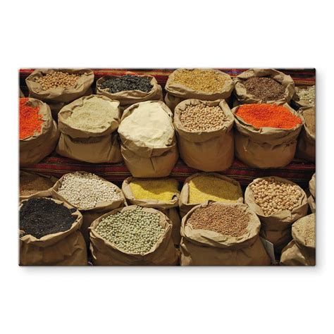 Indian Market - Kitchen Splashback | wall-art.com