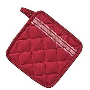 ledieu® HILDEGUN Pot Holder, Red 19 x 19 cm (7x7) (Pack of 1 PC ...