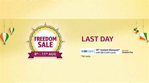 Amazon Freedom Sale 2020 ends tonight: Catch these last-minute deals ...