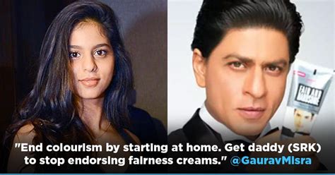 While Suhana Khan Wants To End Racism, Fans Say Her Dad SRK Is Busy ...