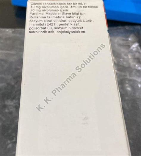 Opdivo 40mg Injection Supplier from Mumbai