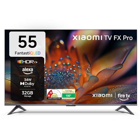 Xiaomi 55 inch FX Pro QLED Ultra HD 4K Smart Fire TV L55MB FPIN Price ...
