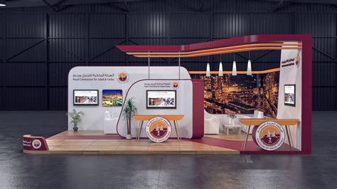 "Royal Commission For Jubail and Yanbu"Exhibition Stand on Behance