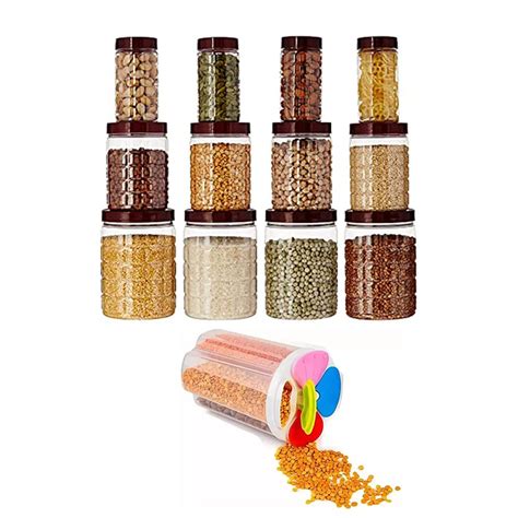 Buy Kuber Industries Container Set Combo |4 in 1 Air Tight Storage ...