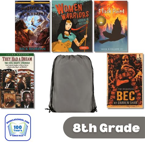 Book Backpack - Eighth Grade