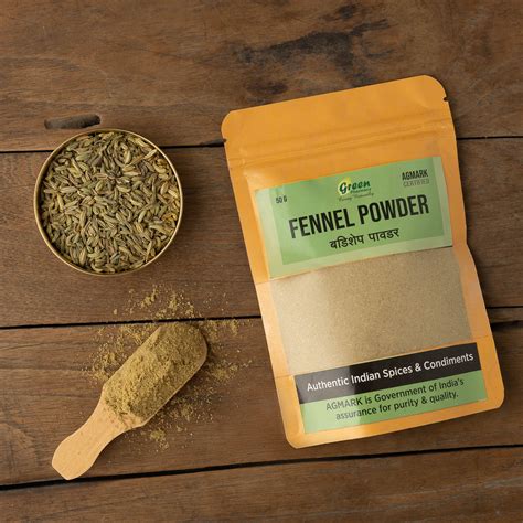 Agmark Fennel (Badishep) Powder – Green Pharmacy Store