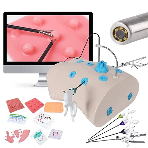 Laparoscopic Trainer Simulator Training Box Laparoscopy Practice Kit ...