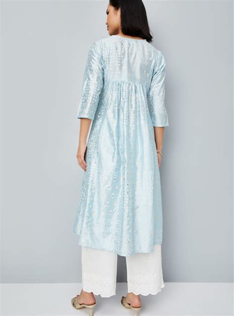 Buy Kalki x Max Women Embroidered Yoke A-Line Kurta Online at just Rs ...