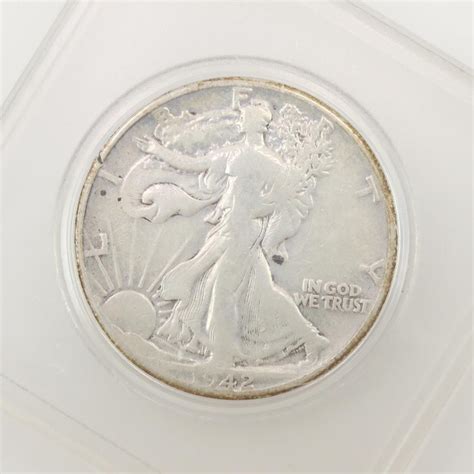 1942 Walking Liberty Silver Half Dollar | Property Room
