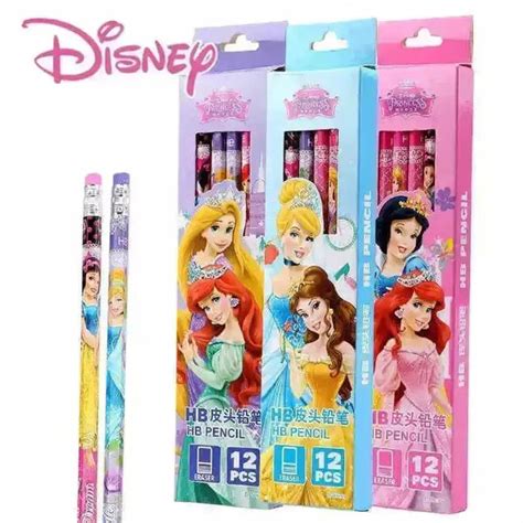 DSNY Princess Pencil Set (12 Pcs)
