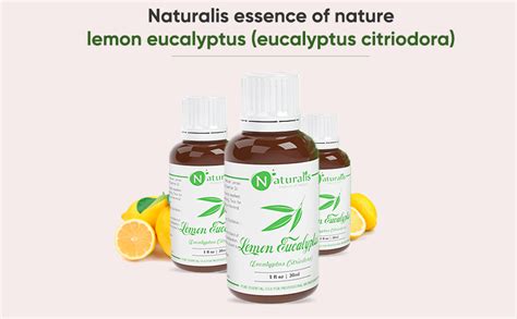 Naturalis Essence of Nature Lemon Eucalyptus (Eucalyptus Citriodora ...
