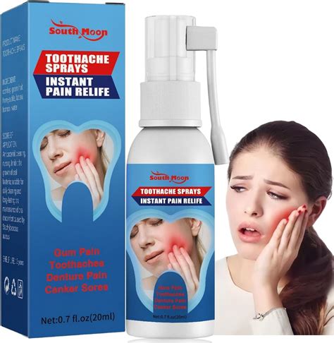 Toothache Relieving Spray,Freeze-Ache Rapid Relief Dental Spray,Toothache Pain Relief Sprays ...