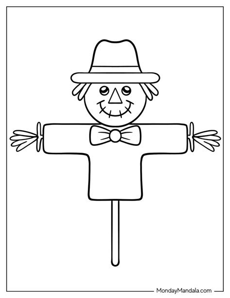 Scarecrow Coloring Tutorial 的图像结果